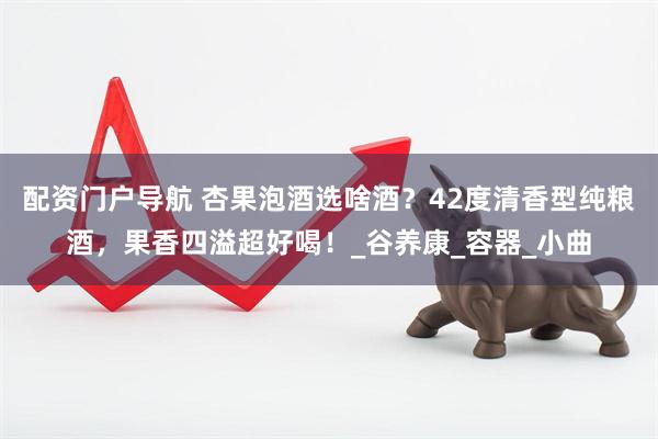 配资门户导航 杏果泡酒选啥酒？42度清香型纯粮酒，果香四溢超好喝！_谷养康_容器_小曲